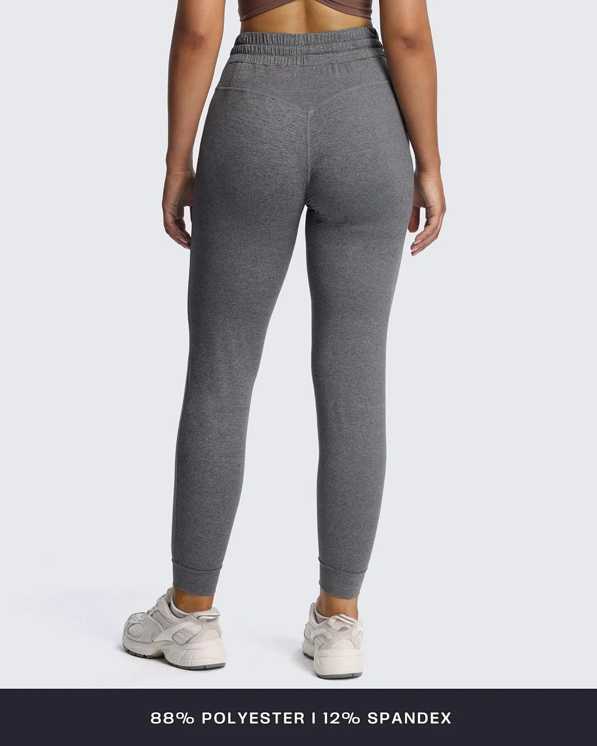 Aoxjox Sweatpants for Women Lounge Joggers with Pockets High Waisted Drawstring Running Sweatpant Lounge Pants 27.5"