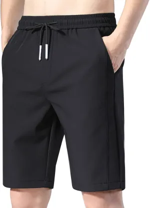 Athletic Running Shorts for Men Big and Tall Quick Dry Workout Hiking Shorts Lightweight Sports Gym Basketball Short