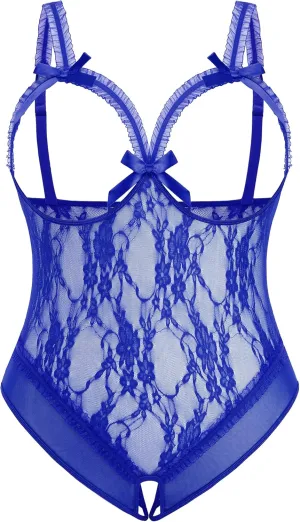 Avidlove Plus Size Lingerie Exotic Teddies Bodysuits One Piece Lace Babydoll Sleepwear