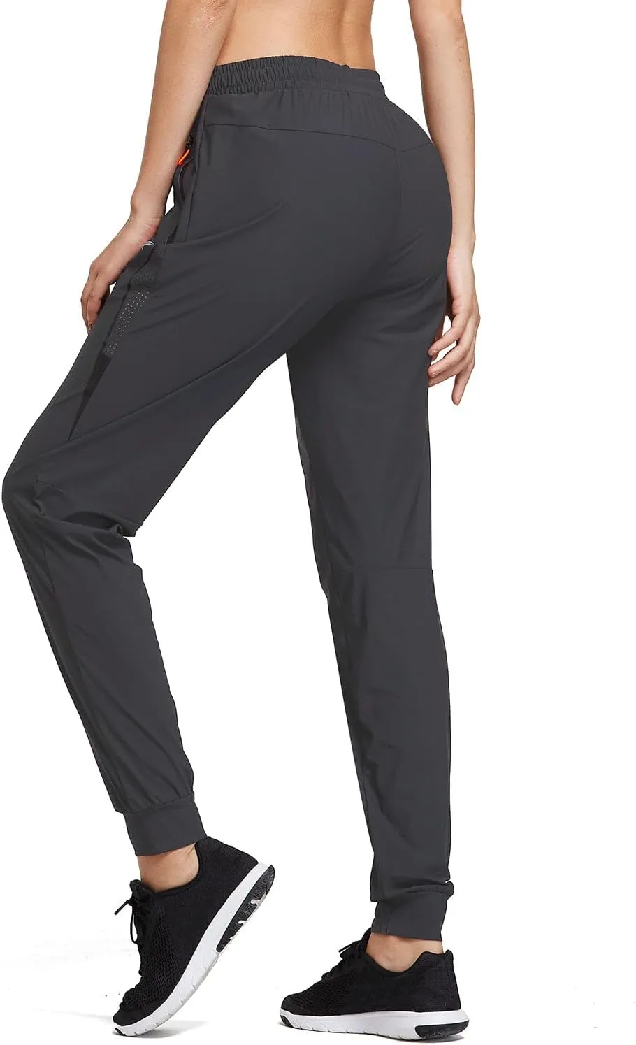 baleaf Women's Joggers Running Hiking Pants Lightweight Quick Dry Athletic Travel Workout with Zipper Pockets