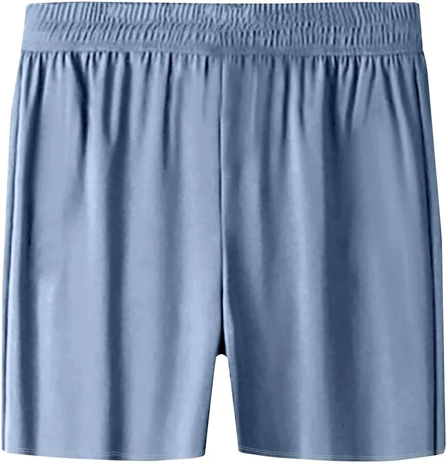 Beeswan Pants for Women Over 50 Ultra Stretch Breathable Quick Dry Elastic Waist Bermuda Shorts with Pockets