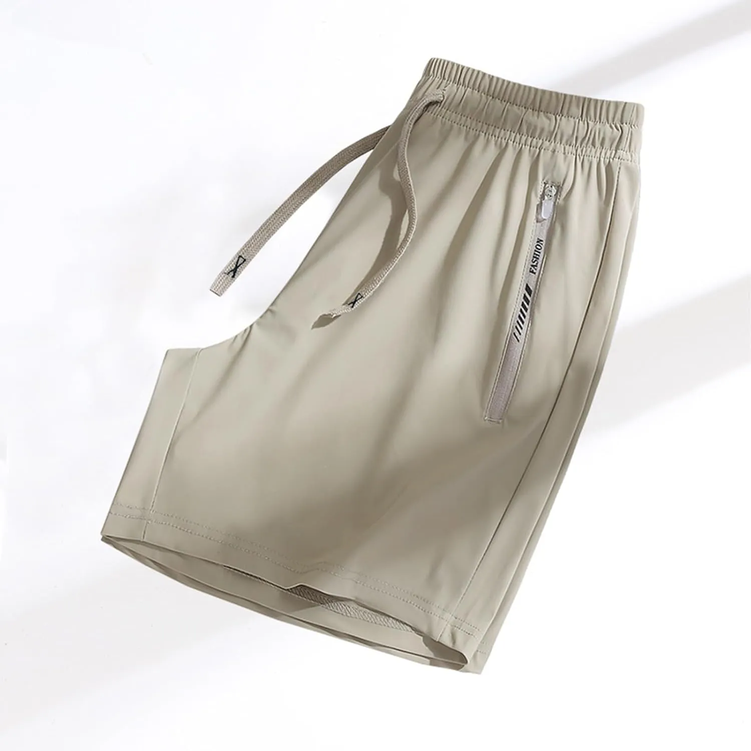 Beeswan Pants for Women Over 50 Ultra Stretch Breathable Quick Dry Elastic Waist Bermuda Shorts with Pockets