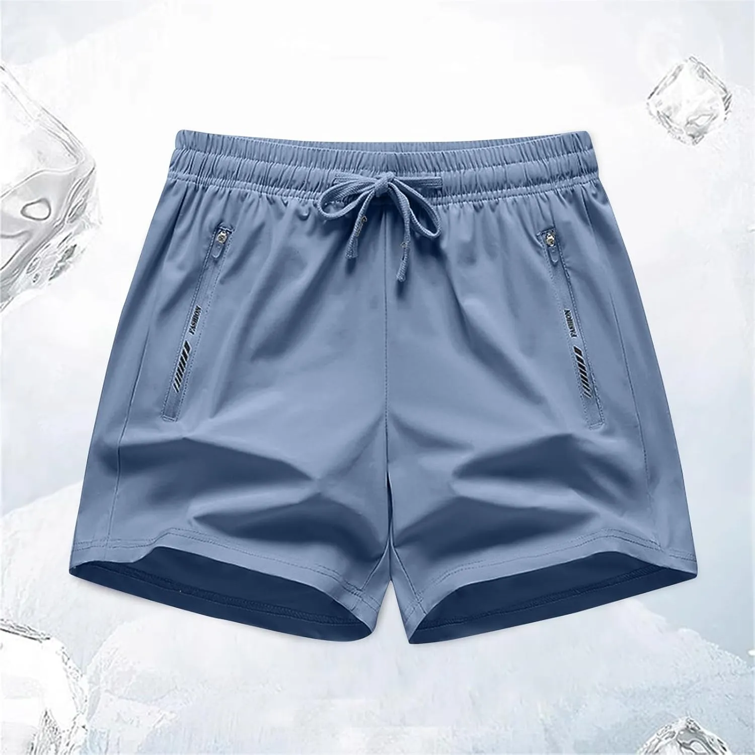 Beeswan Pants for Women Over 50 Ultra Stretch Breathable Quick Dry Elastic Waist Bermuda Shorts with Pockets