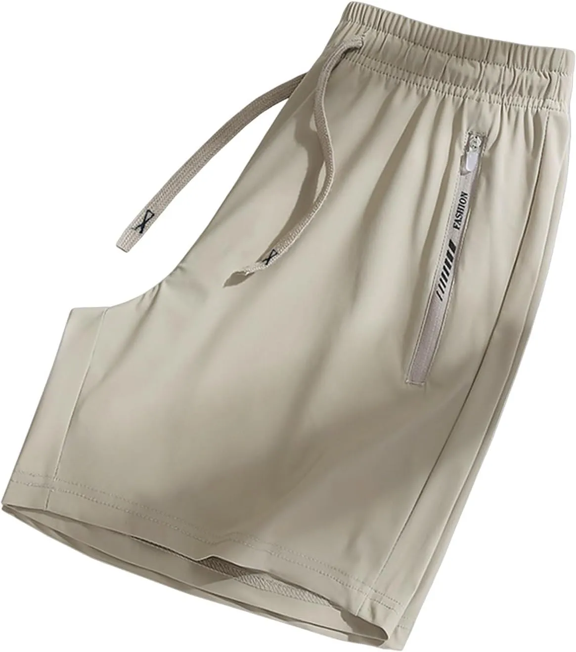 Beeswan Pants for Women Over 50 Ultra Stretch Breathable Quick Dry Elastic Waist Bermuda Shorts with Pockets