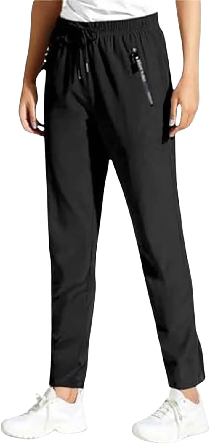 Beeswan Pants Women Ultra Stretch Breathable Casual Comfy Fit Pant Quick Drying Work Glide Pants Active Sweatpants