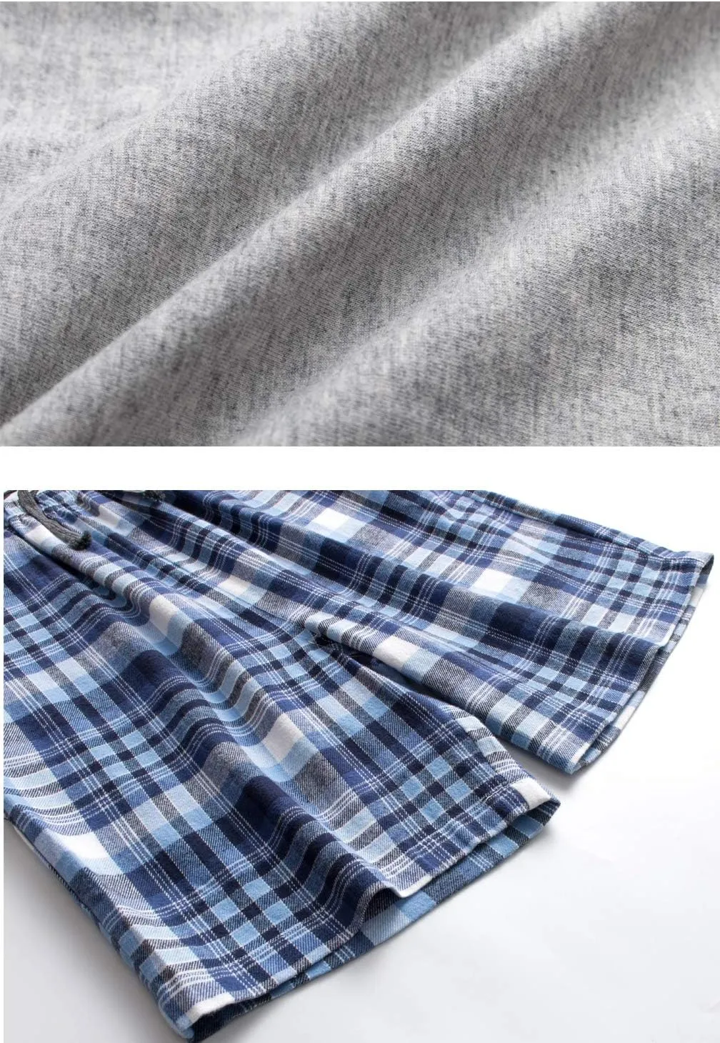 Big Boys Long Sleeve Plaid Pajamas Cotton Young Teens Sleepwear 10-16Years