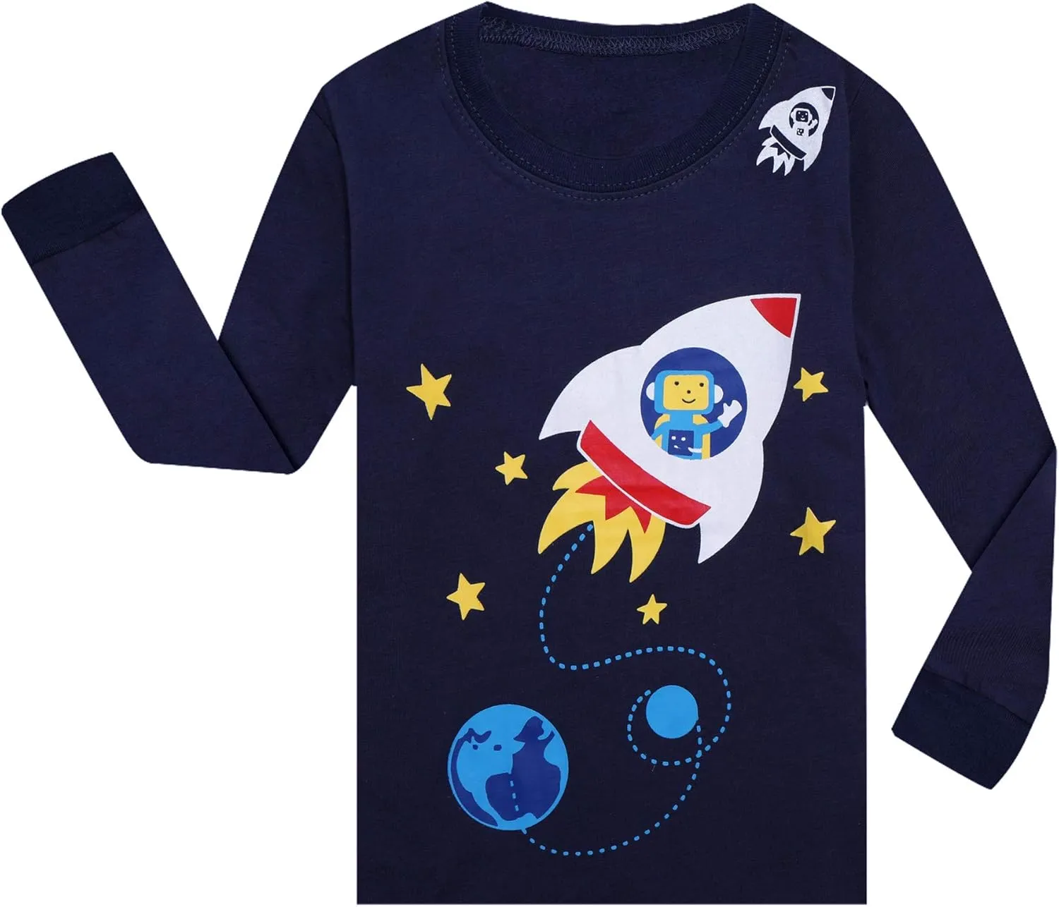 Boys Pajamas Set Long Toddler Pjs Little Kids Dinosaur Sleepwear