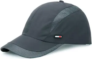 Breathable Quick Drying Baseball Caps Athletic Sport Mesh Sun Hats Lightweight Unstructured Adjustable Comfy Fit