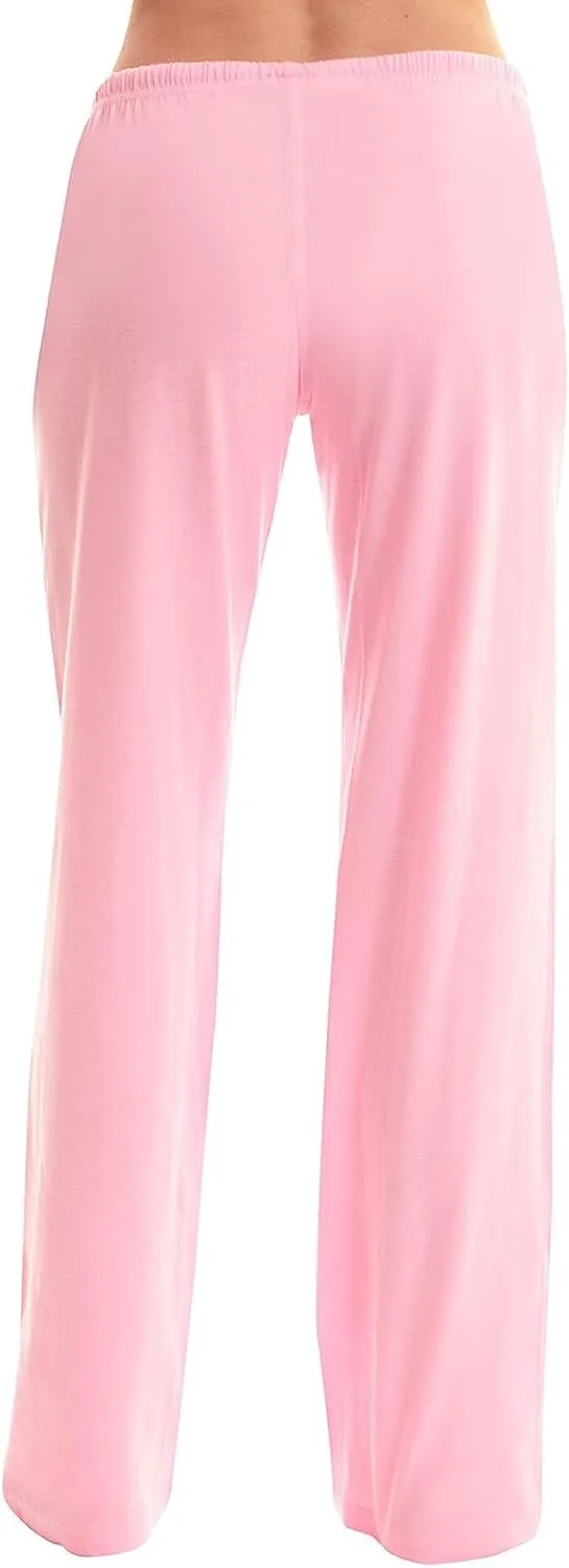 Buffalo Plaid Pajama Pants Women Soft Drawstring Comfy Wide Leg Lounge Pants Elastic Waist Loose Casual Loungewear