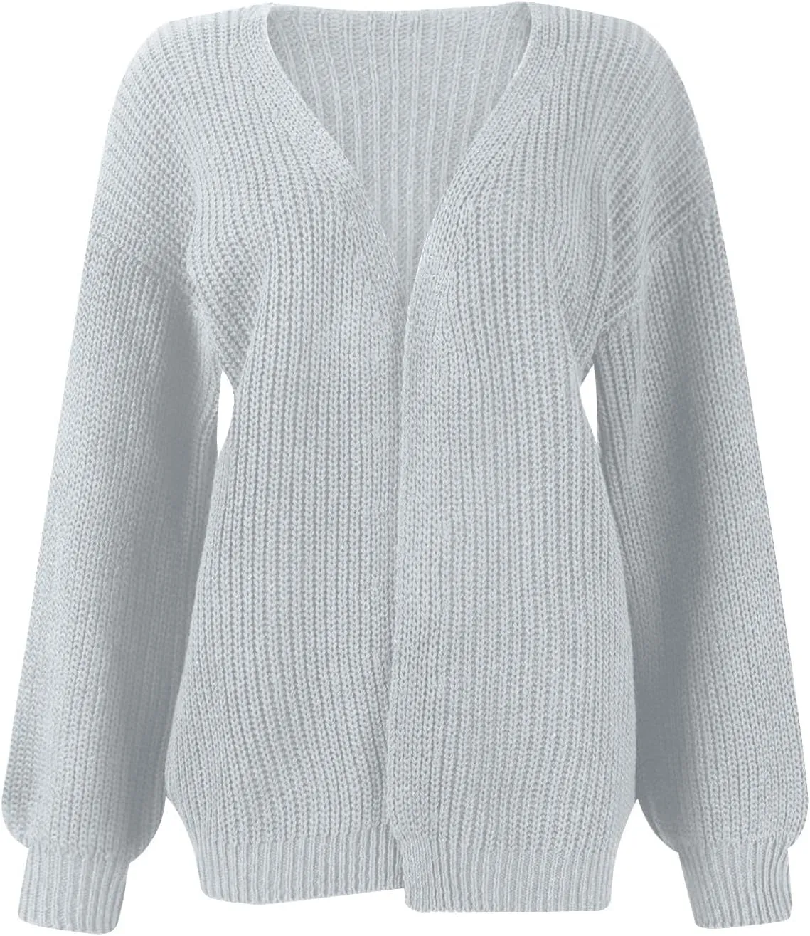 Cardigan Sweaters for Women Chunky Knit Open Front Cardigan Long Oversized Batwing Lightweight Sweaters Loungewear