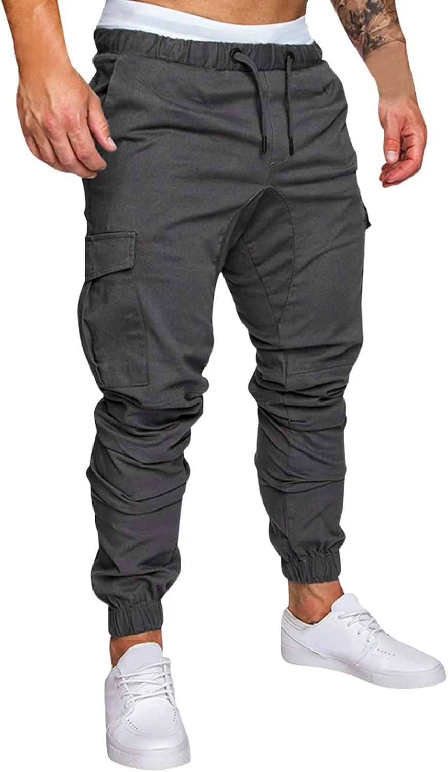 Cargo Pants Multipants - High Stretch Multi-Pocket Durable Cargo Pants Comfort Fit Stretch Cargo Pant