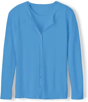 Caroline Cardigan and Shell Twinset | Women’s Button Down Sweater and Tank Top Set | Soft Knit | Long Sleeve