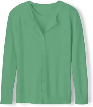 Caroline Cardigan and Shell Twinset | Women’s Button Down Sweater and Tank Top Set | Soft Knit | Long Sleeve