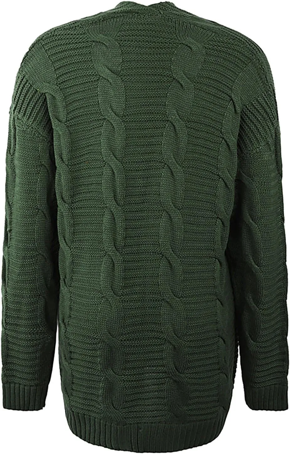 ChicCrate Women's Soft Knit Cardigan Sweater 2025 Fall Winter Trendy Clothes Long Sleeve Loose Outerwear Coats
