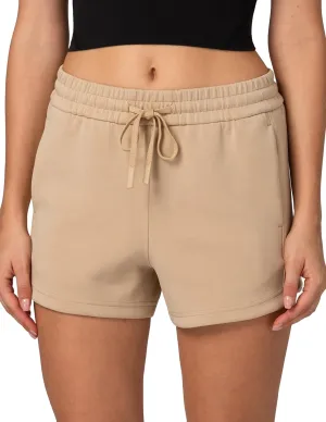 Colorfulkoala Modal Women's High Waisted Sweat 4'' Shorts with Pockets