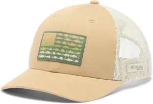 Columbia Unisex Kid's PFG Fish Flag Snap Back