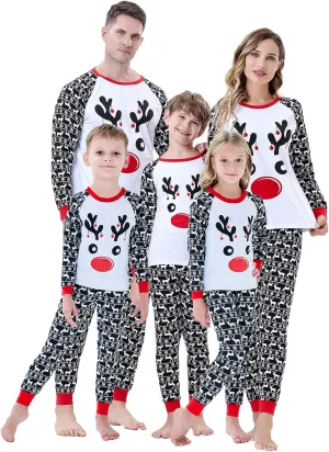Demifill Family Matching Christmas Holiday Pajamas Mens Pjs Womens Clothes Party Sleepwear