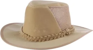 Dorfman Hat Co. Men's Soaker Hat with Mesh Back