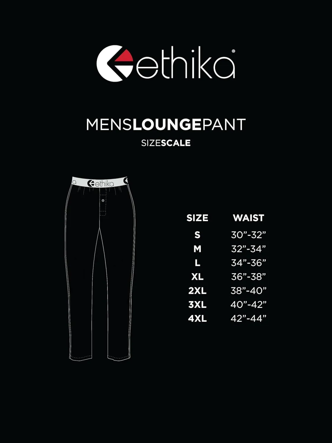Ethika Men's Modal Lounge Pant | Dark Heather