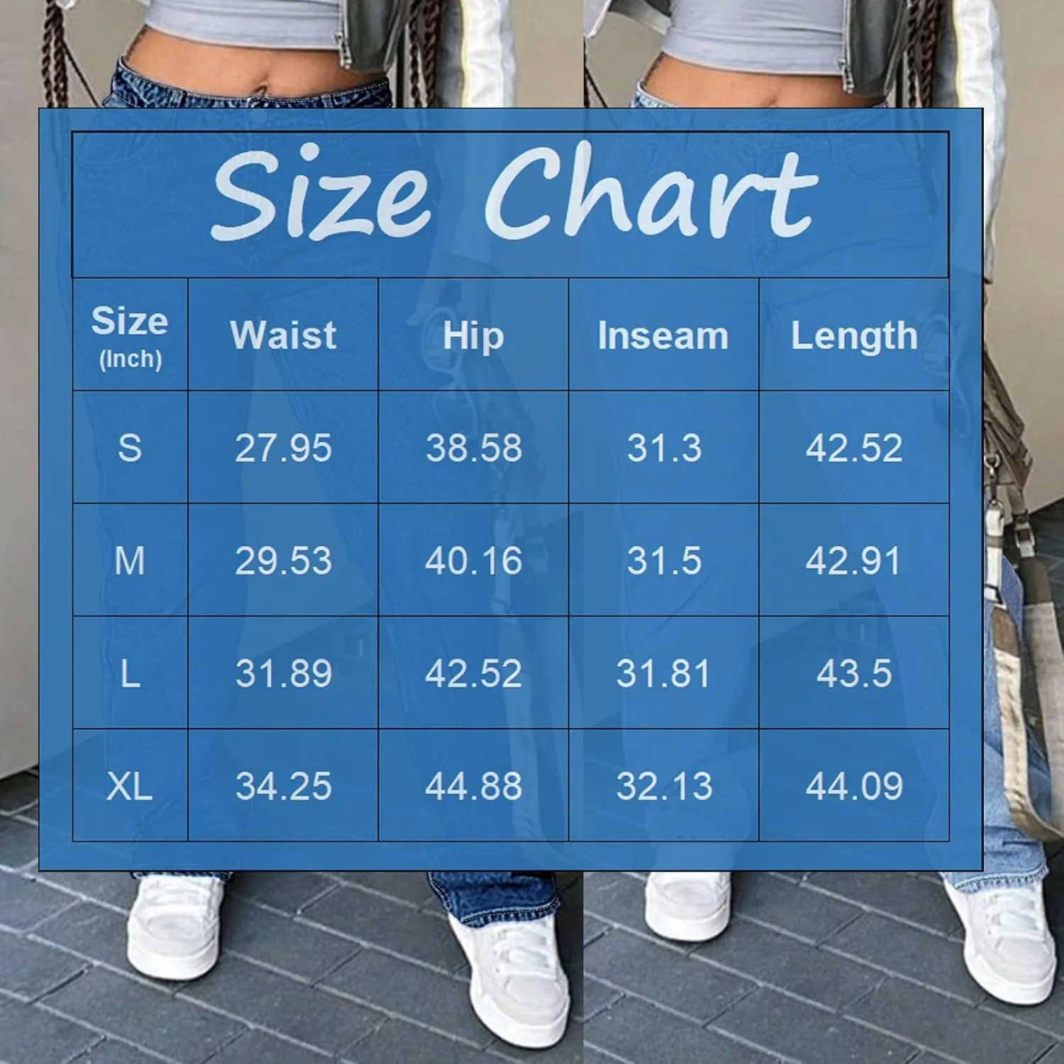 fanmpghleoo Wide Straight Leg Jeans for Women Trendy Baggy High Waisted Jeans Summer Casual Light Denim Trousers with Pockets
