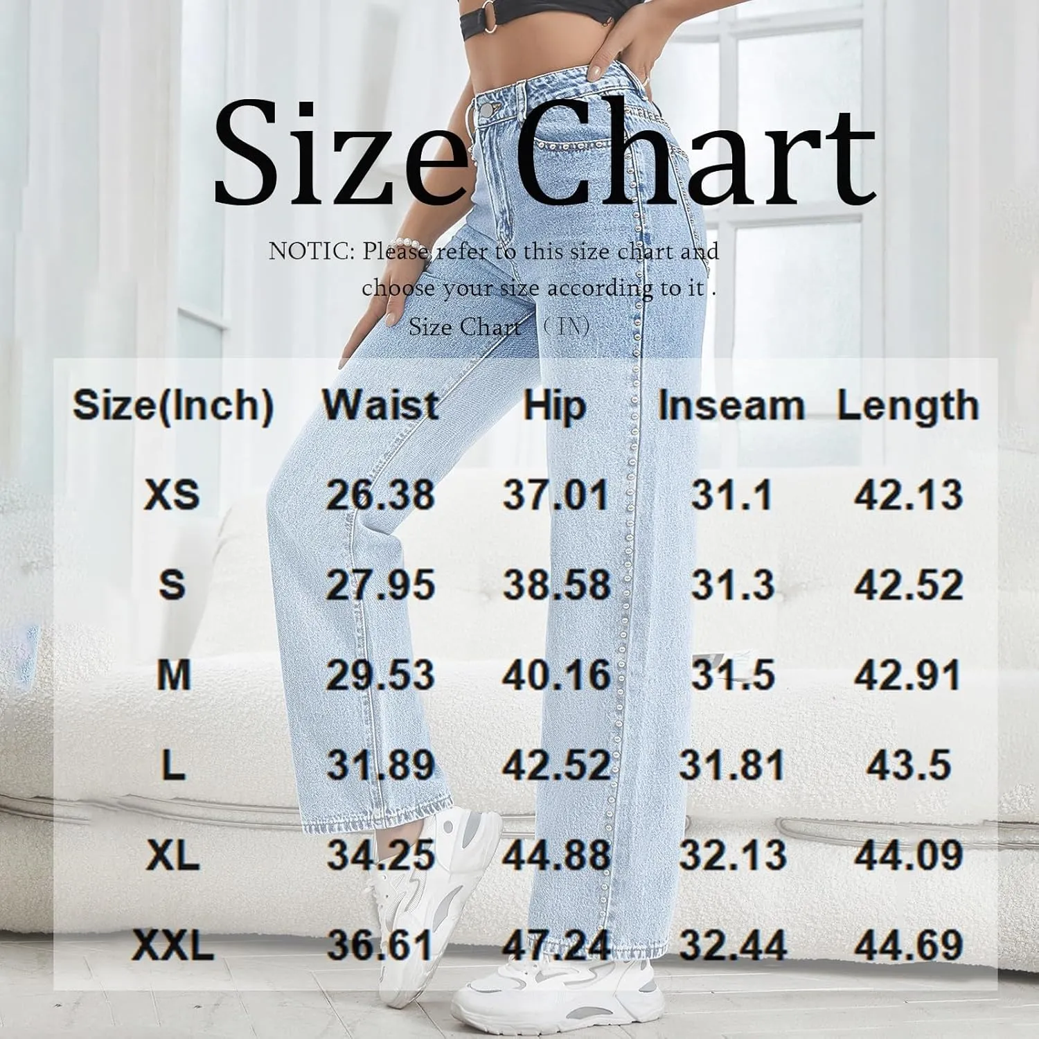 fanmpghleoo Wide Straight Leg Jeans for Women Trendy Baggy High Waisted Jeans Summer Casual Light Denim Trousers with Pockets