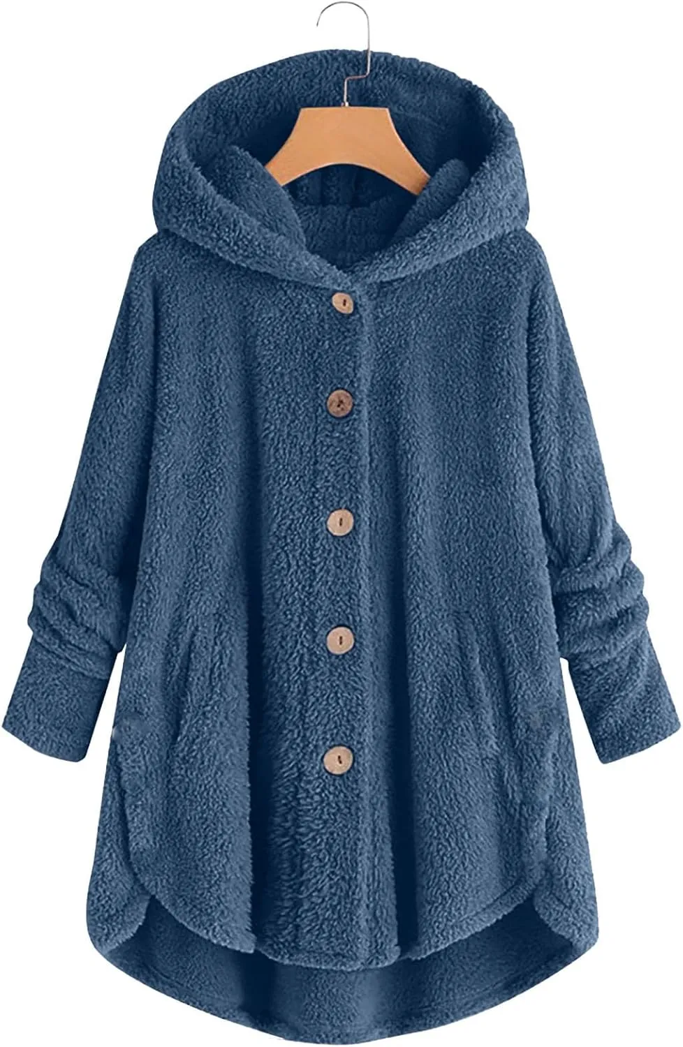 Fleece Coats for Women Sherpa Lined Wool Sweatshirts Winter Warm Fuzzy Pullover Thermal Underwear Loungewear