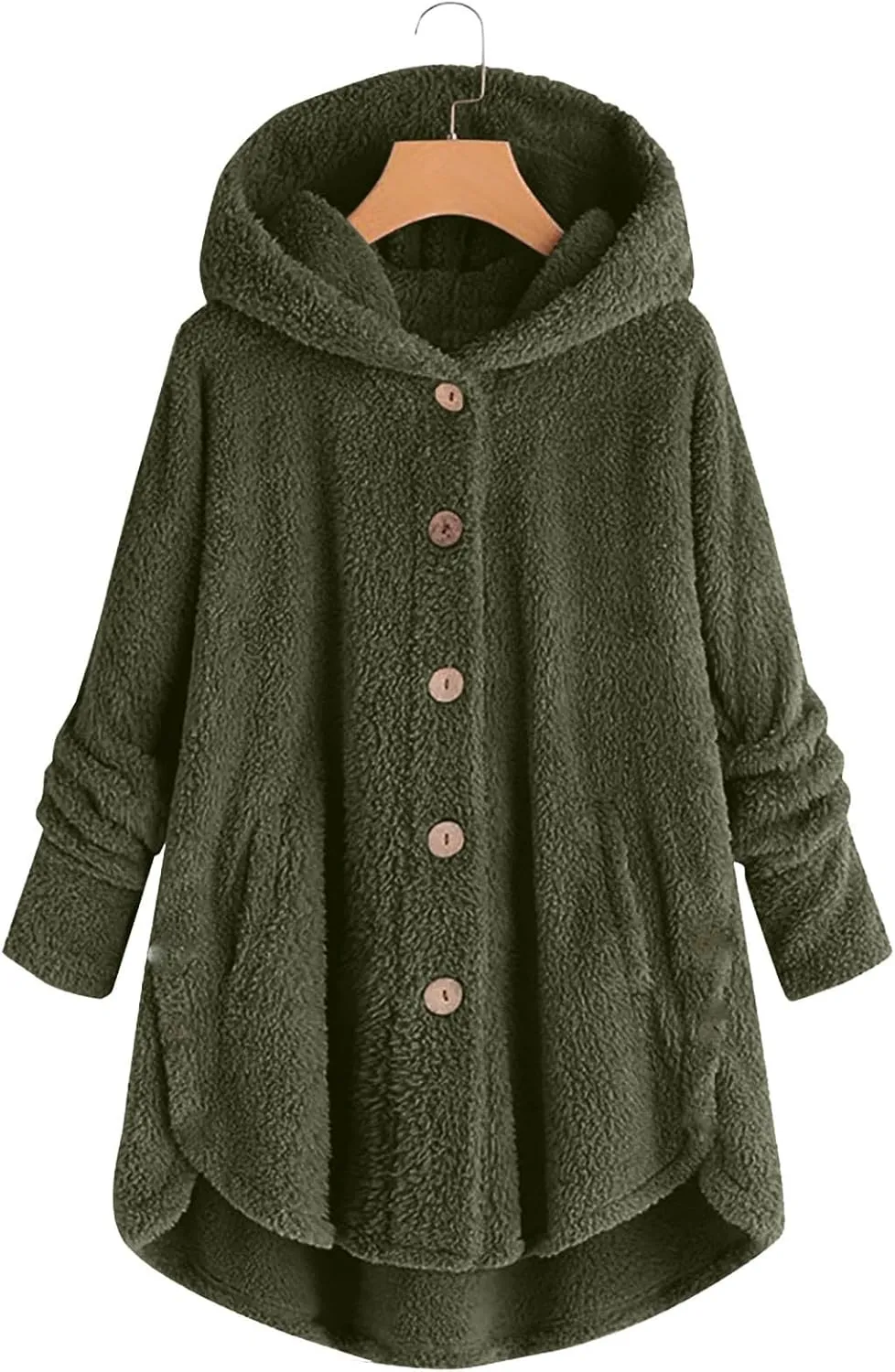 Fleece Coats for Women Sherpa Lined Wool Sweatshirts Winter Warm Fuzzy Pullover Thermal Underwear Loungewear
