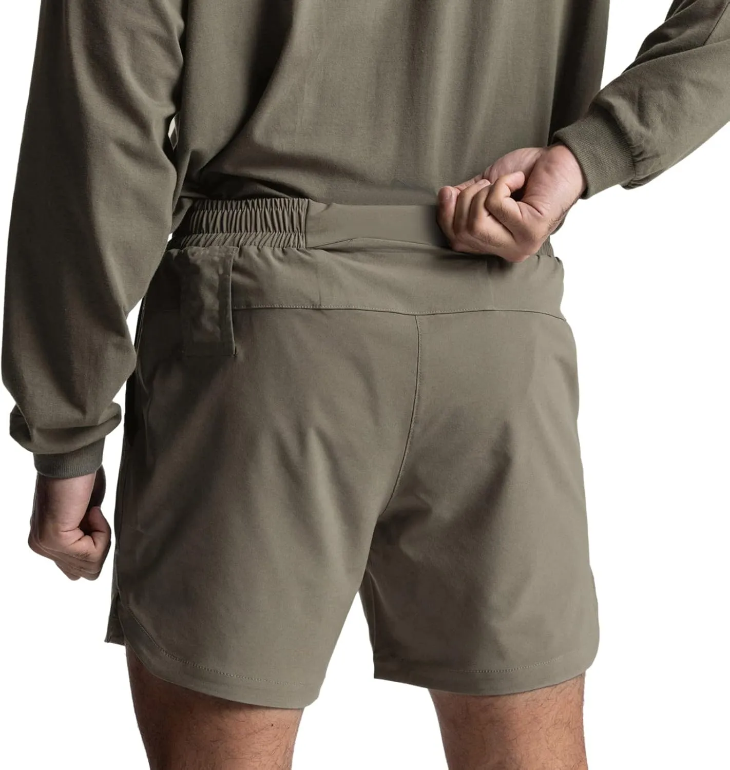 GOKKILRW Mens Athletic Gym Shorts Quick Dry Drawstring Workout Running Training Shorts Elastic Waist Summer Sports Shorts