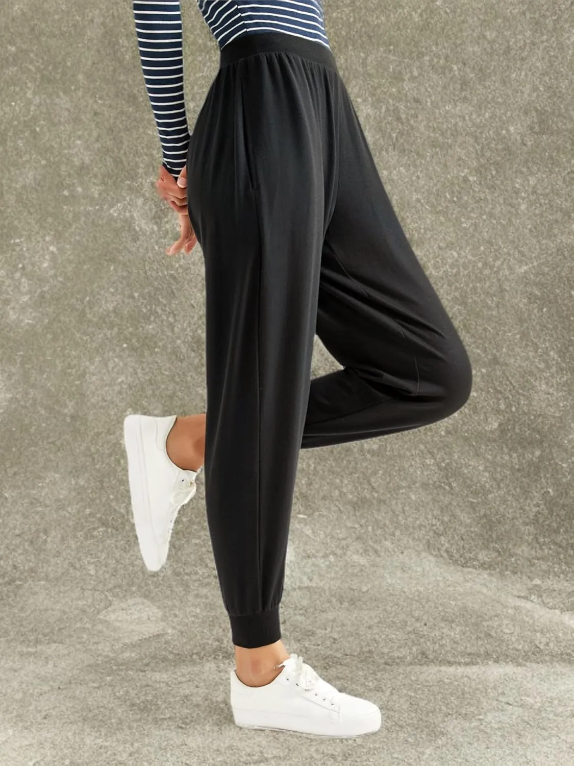 Jeannie Joggers, High Waisted, Simply Soft* Terry Fabric