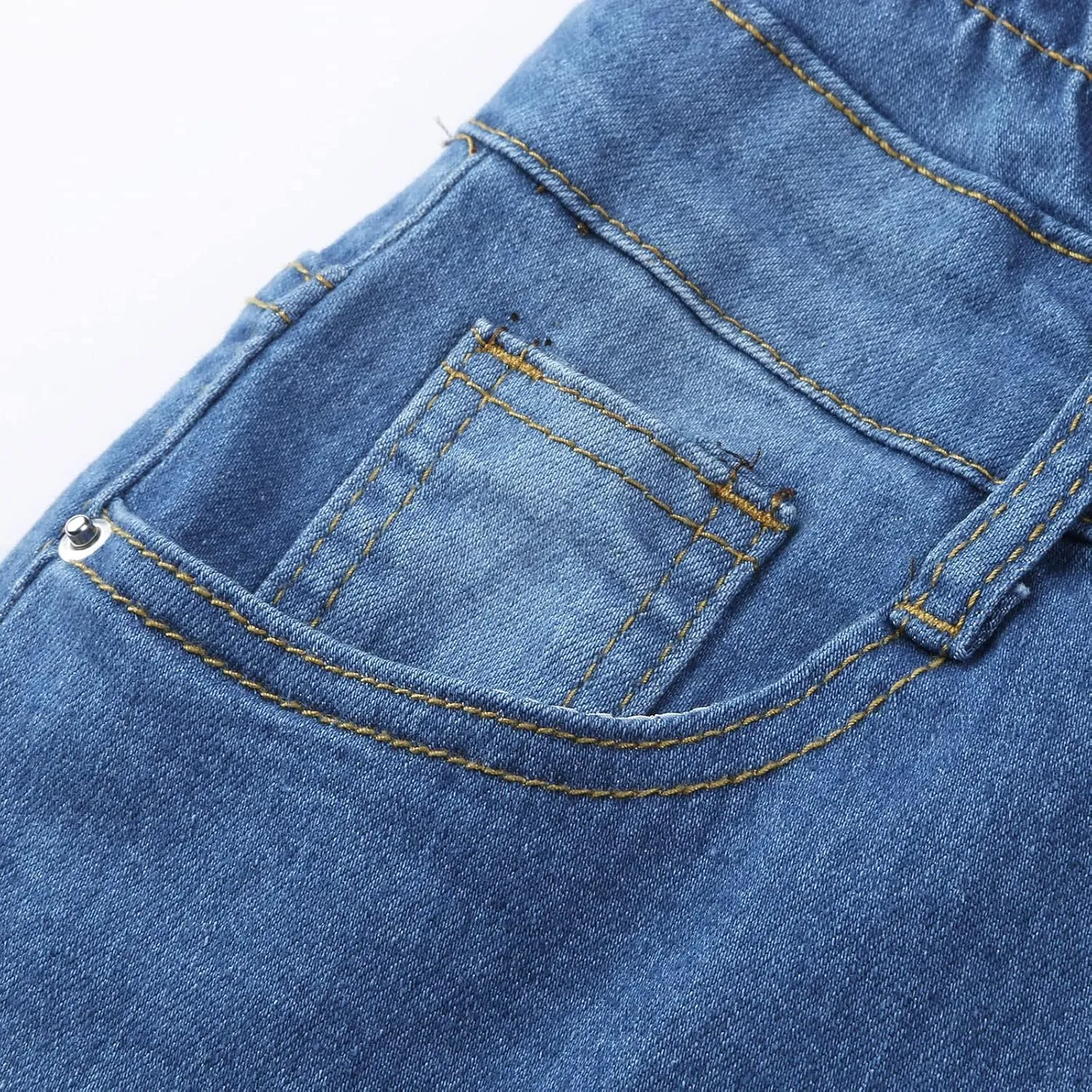 Jeans for Women High Waisted Stretch Skinny Casual Straight Leg Ladies Trendy Bootcut Denim Petite Jean 2025 Pants
