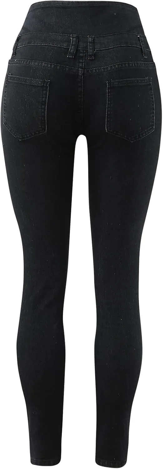 Jeans for Women High Waisted Stretch Skinny Casual Straight Leg Ladies Trendy Bootcut Denim Petite Jean 2025 Pants