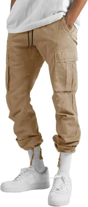 Joggers for Men Mens Sweatpants Black Light Dress Pants Work Trousers for Mencomfy Multipants - High Stretch Multi-Pocket Cargo Pants Cargo Relaxed Fit Men's Joggers Painter
