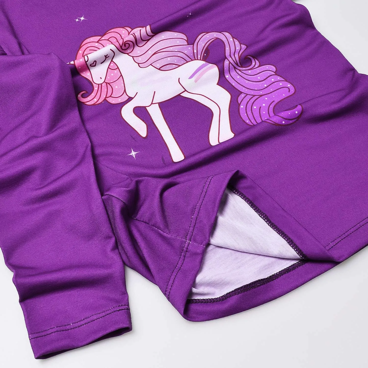 Jxstar Girls Pajamas Pjs Set Flutter Sleeve Sleepwear Kids Fall Winter Cotton Night Clothes