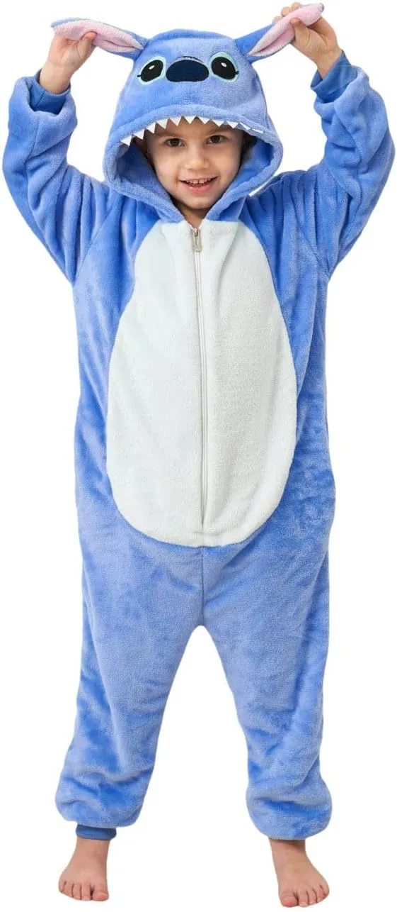 Kids Onesie Pajamas,Animal Cosplay Costumes Sleepwear Halloween Costumes for Girl