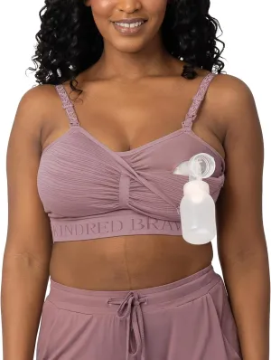 Kindred Bravely Sublime Pumping Bra Hands Free, Adjustable Pumping & Nursing Bra with EasyClip for All Breast Pumps