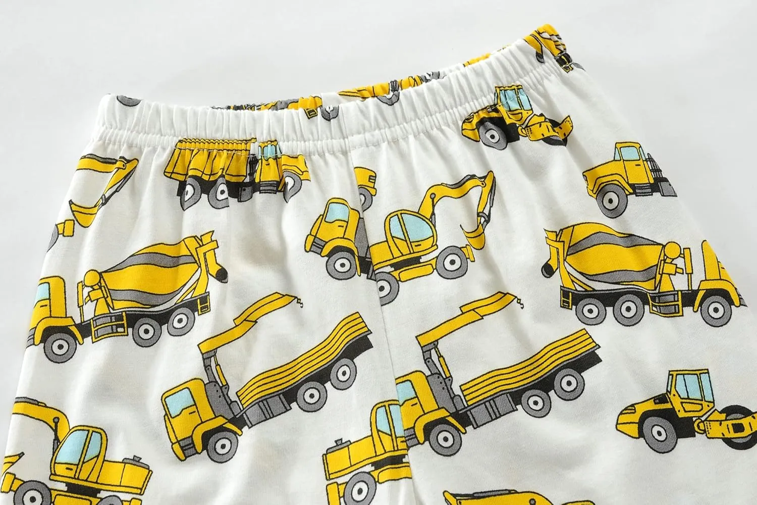 Little Hand Toddler Baby Boys Pajamas Monster Truck Summer Pjs Sleepwear Cotton Kids Short Sets Clothes