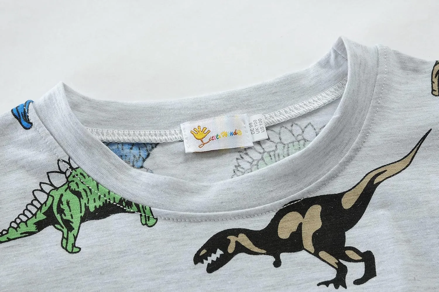 Little Hand Toddler Baby Boys Pajamas Monster Truck Summer Pjs Sleepwear Cotton Kids Short Sets Clothes