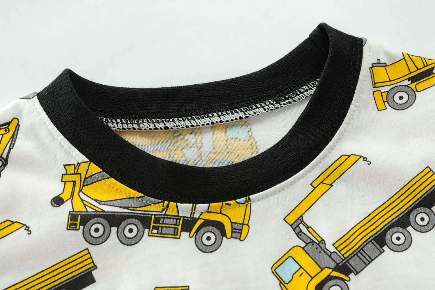Little Hand Toddler Baby Boys Pajamas Monster Truck Summer Pjs Sleepwear Cotton Kids Short Sets Clothes