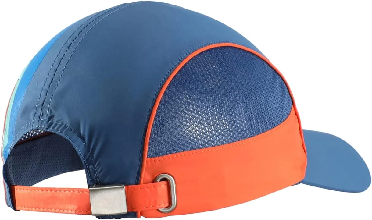 LLmoway Breathable Kids Sun Protection Ball Cap Quick Dry UPF50 Lightweight Mesh Sports Hats for Boys Summer Running Beach