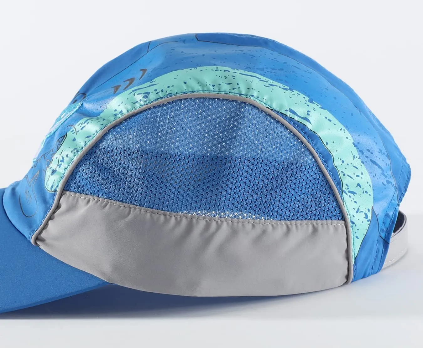 LLmoway Breathable Kids Sun Protection Ball Cap Quick Dry UPF50 Lightweight Mesh Sports Hats for Boys Summer Running Beach