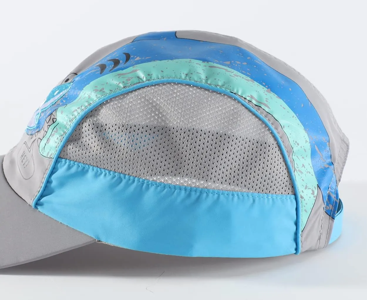 LLmoway Breathable Kids Sun Protection Ball Cap Quick Dry UPF50 Lightweight Mesh Sports Hats for Boys Summer Running Beach