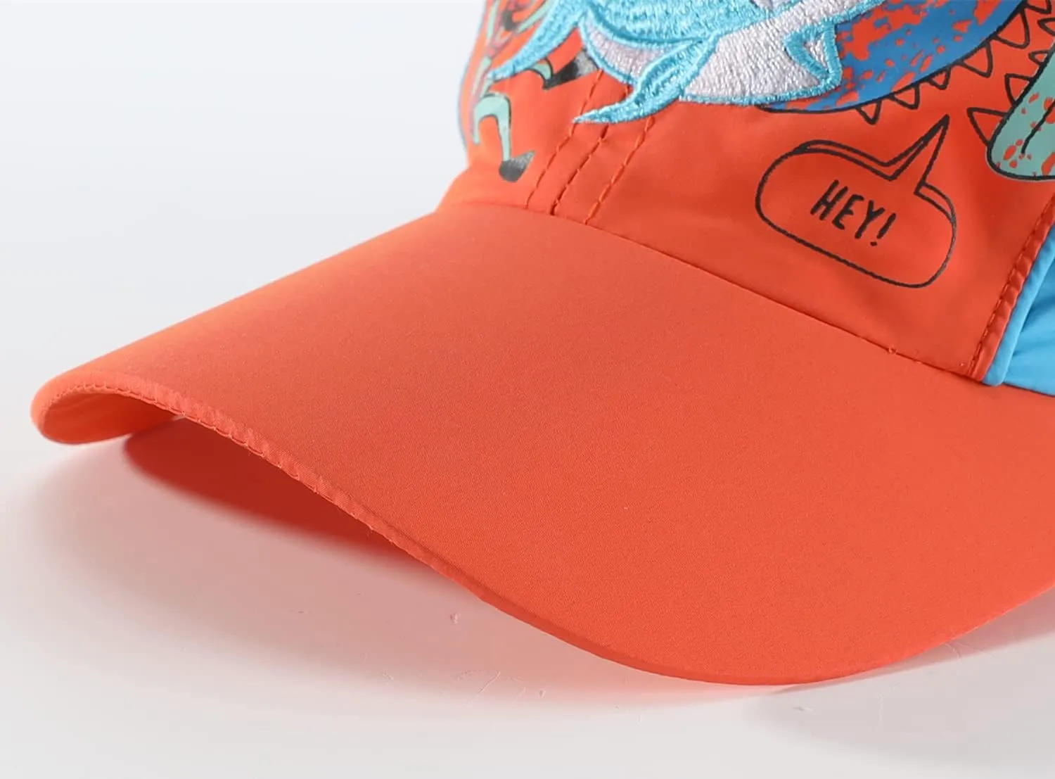 LLmoway Breathable Kids Sun Protection Ball Cap Quick Dry UPF50 Lightweight Mesh Sports Hats for Boys Summer Running Beach