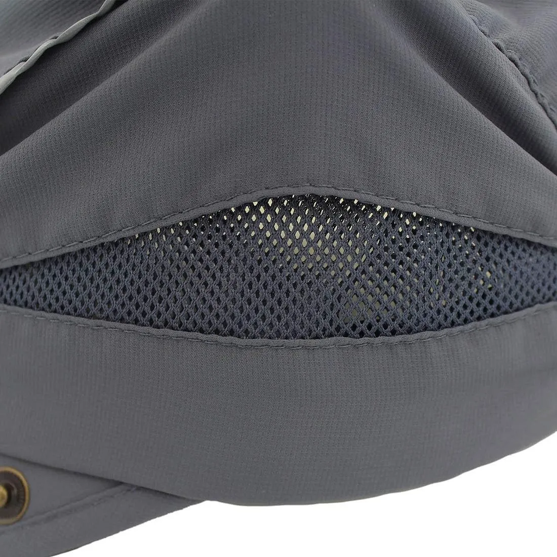 LLmoway Men Women Safari Fishing Sun Cap with Removable Neck Flap Quick Dry Hats