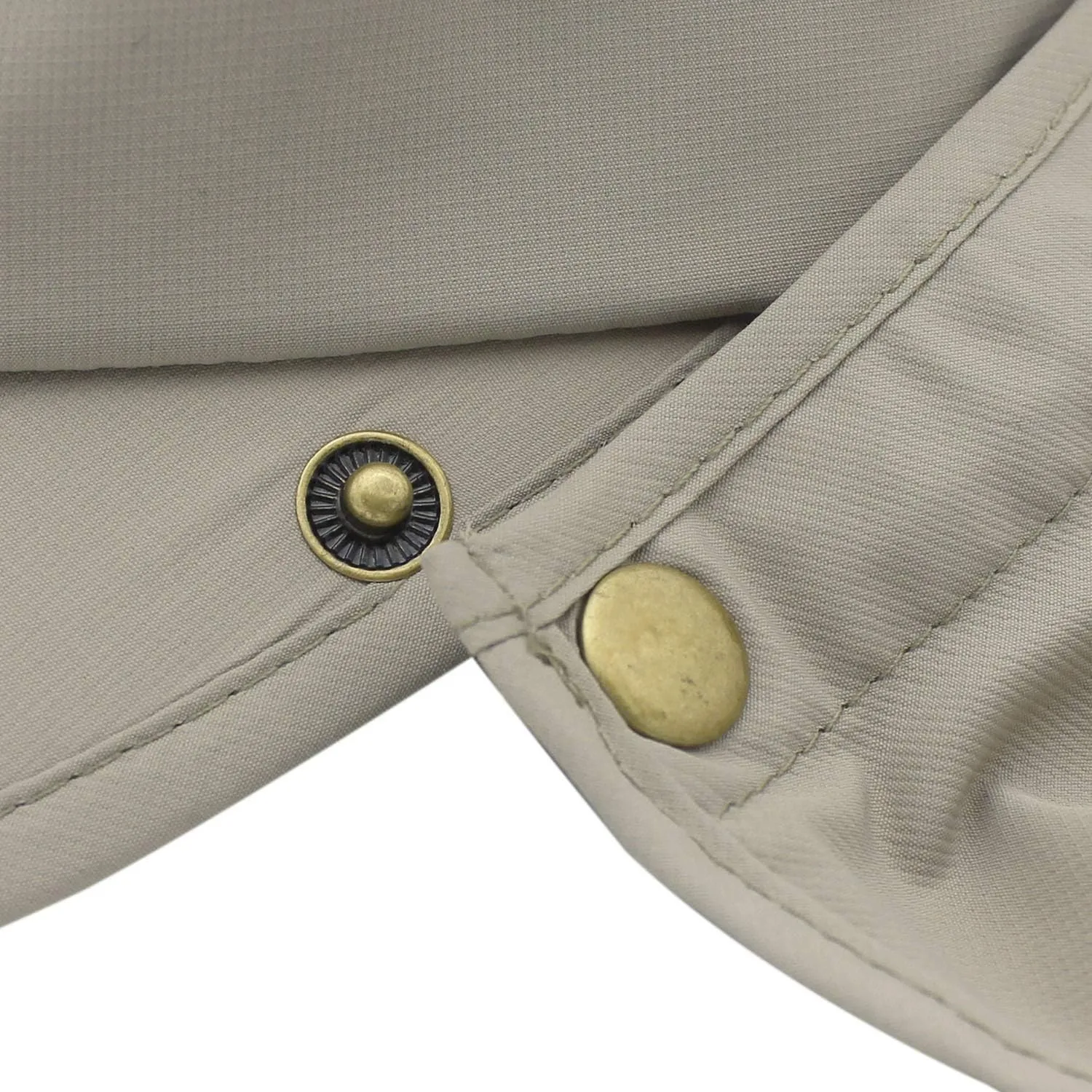 LLmoway Men Women Safari Fishing Sun Cap with Removable Neck Flap Quick Dry Hats