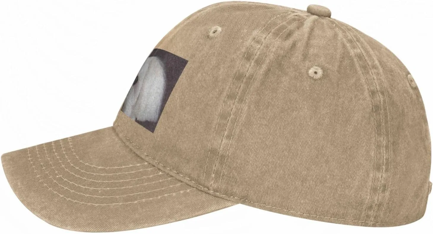 Lovely Maltese Dog Unisex Baseball Cap Breathable Cotton Trucker Hat Classic Denim Dad Hat Summer Sun Hat