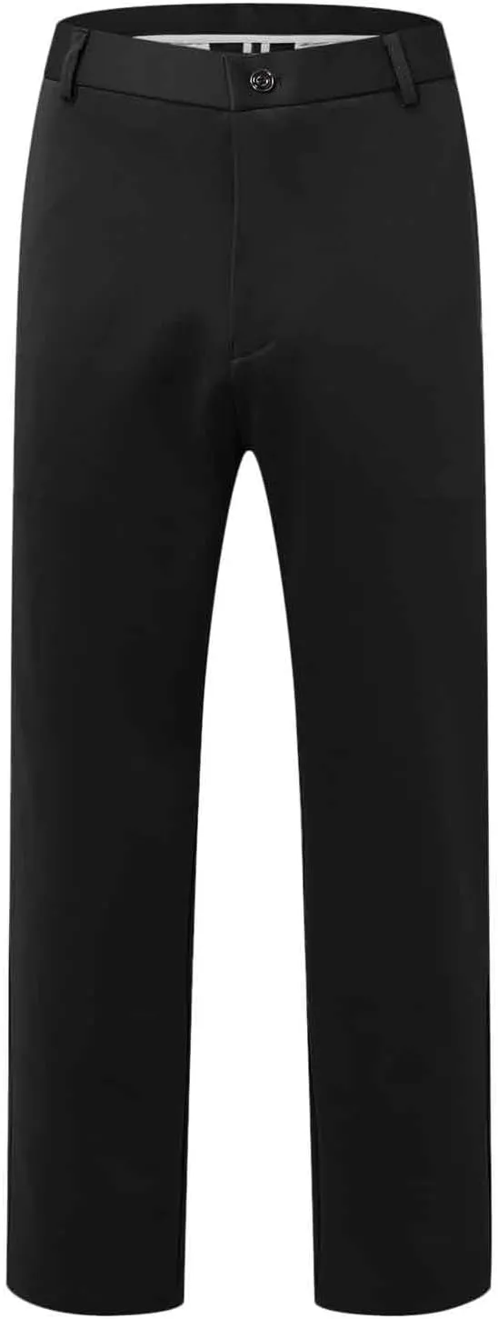 Men Comfy Cargo Pants Stretch, Lightweight Solid Color Long, Multipants High Stretch Multi-Pocket Durable Cargo Pants