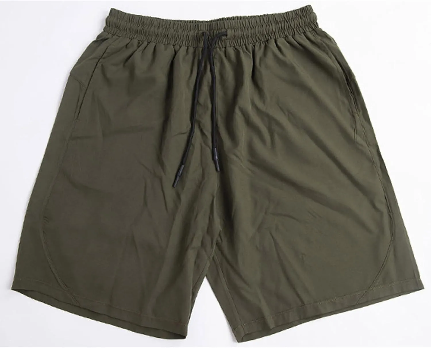 Men Workout Running Shorts Sports Fitness Gym Training Quick Dry Athletic Lightweight Performance Shorts with Pocket