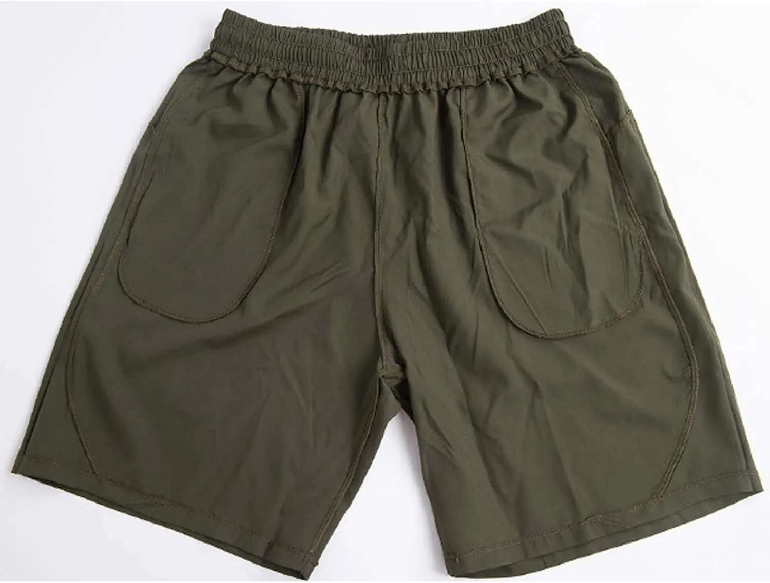 Men Workout Running Shorts Sports Fitness Gym Training Quick Dry Athletic Lightweight Performance Shorts with Pocket
