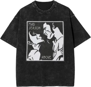 Men's & Women's Vintage Oversized Drop Shoulder Breathable Cotton Fashion Short Sleeve T-Shirt tee