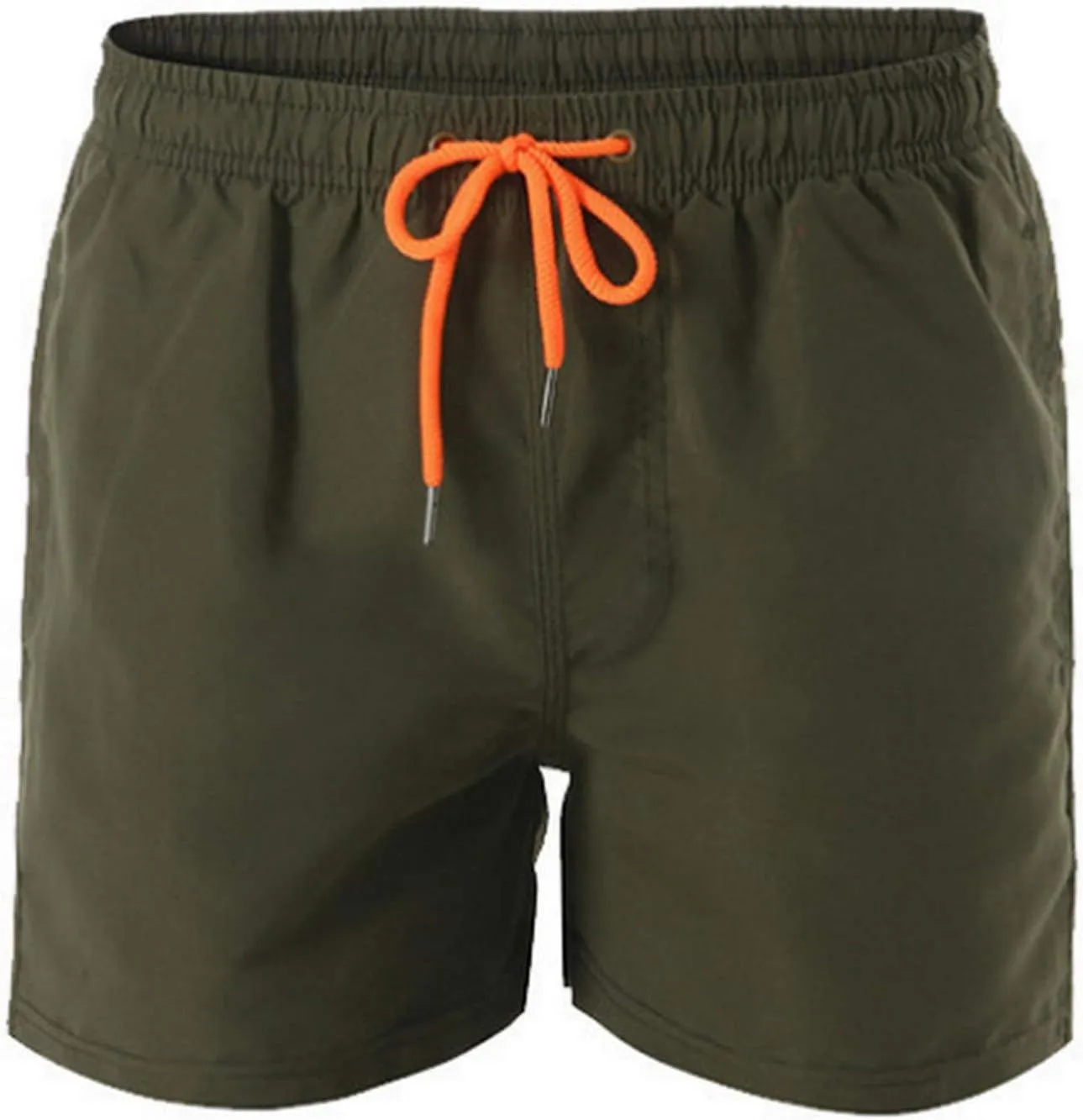 Mens Big and Tall Quick Dry Swim Trunks with Mesh Lining Drawstring Summer Beach Board Shorts Swimwear Bathing Suits